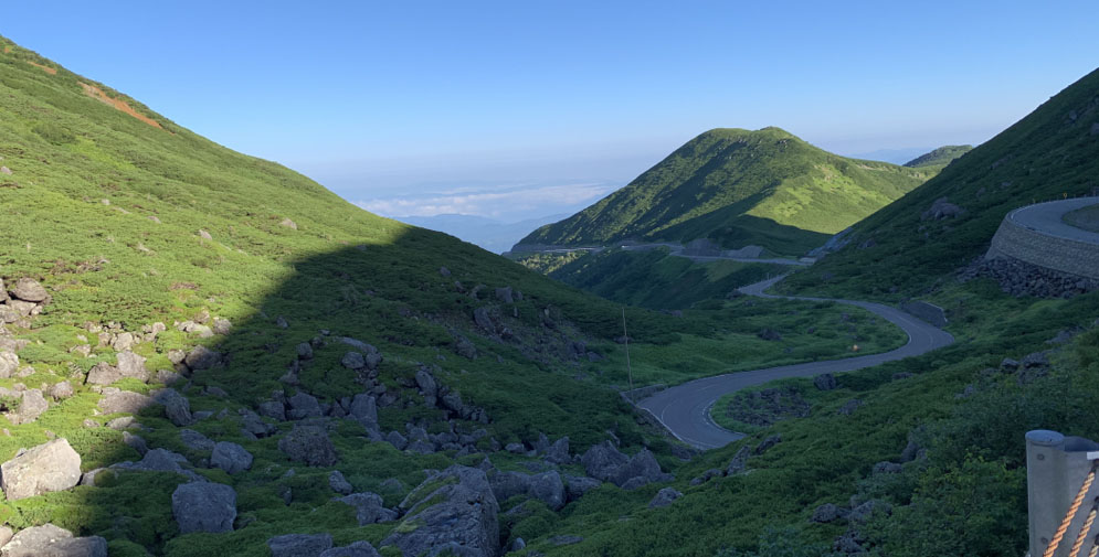 乗鞍スカイラインの道