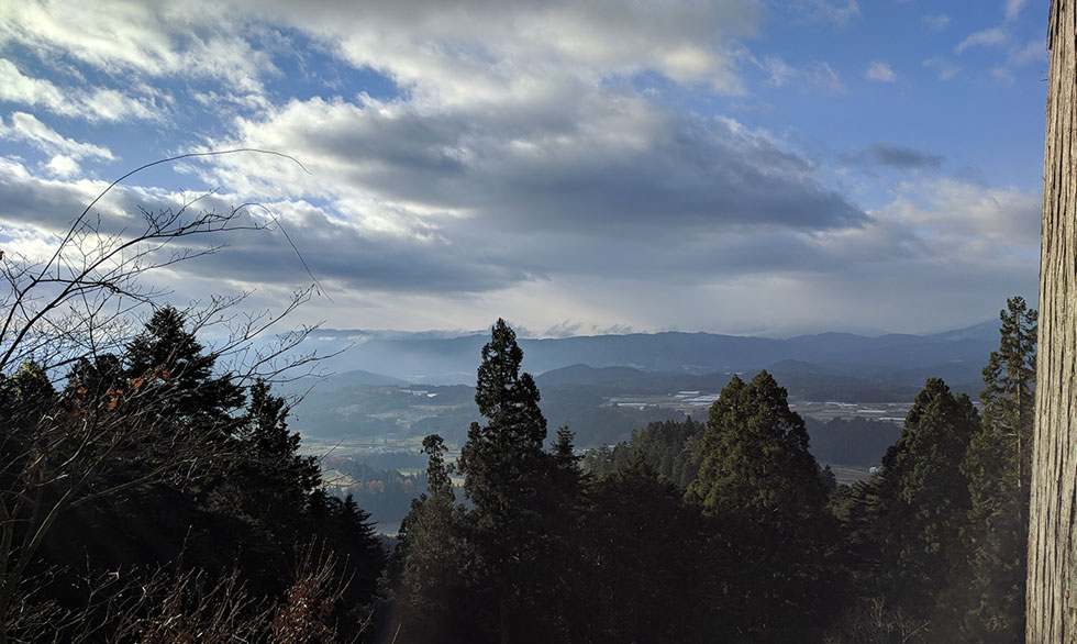 千光寺から見た町並み